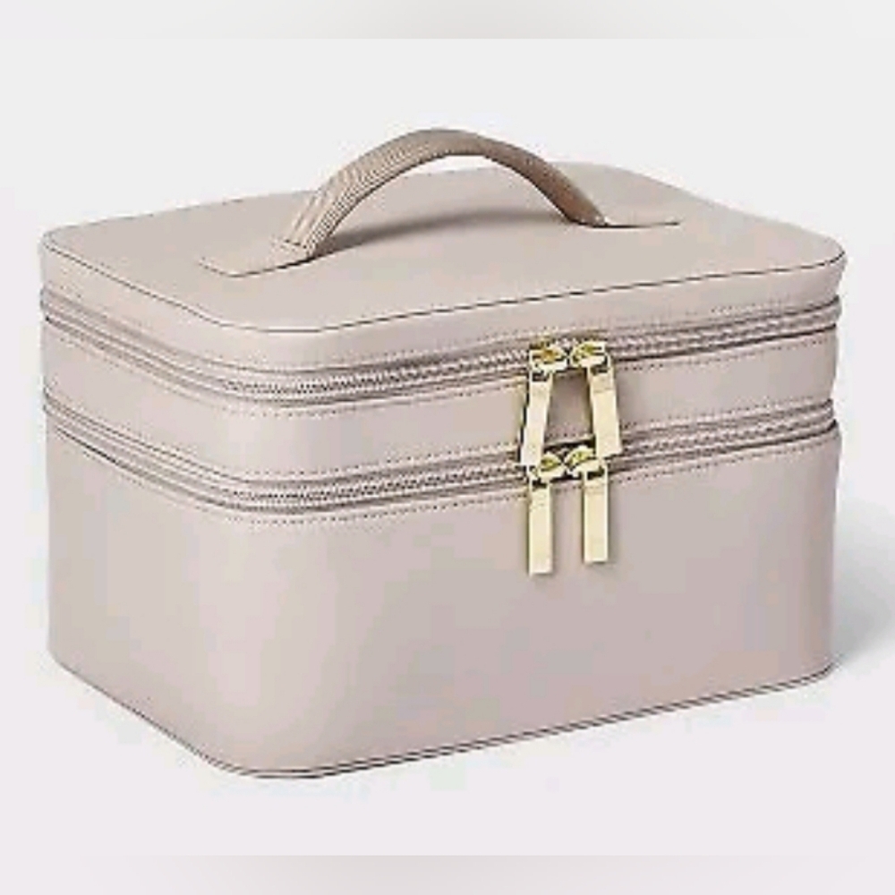 Signature Toiletry Bag Atmosphere - Open Story️ Taupe